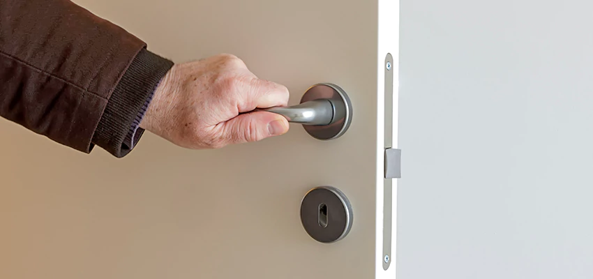 Restroom Locks Privacy Bolt Installation in Joliet, Illinois